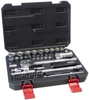 52pc 14  38 12 point socket set