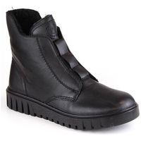 rieker botines skorzane komfortowe botki damskie ocieplane czarne y3458-00 para mujer