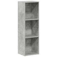 estanteria librosmueble tv  mueble de salon  armario tv contrachapada hormigon 36x30x114cm