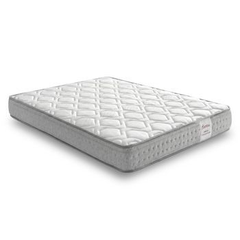 Colchón De Muelles Ensacados 90x200 Cm Mattina - Altura +/- 20 Cm - Tecnología Híbrida Con Espuma Viscoelástica De Alta Densidad - Gran Adaptabilidad