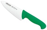 cuchillo cocinero de acero inoxidable nitrum de 150 mm mango verde