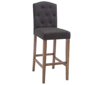 Taburete louise en tela 113x42x57 cm
