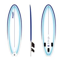 tabla de surf shortboard be wave azure 5r1r behumax