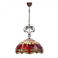 lampara de techo belle rougue tiffany ii