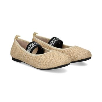 Love Moschino Bailarinas Mujer - Beige Talla 38