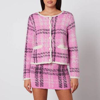 Kitri Winnie Boucle Knit Cardigan - L