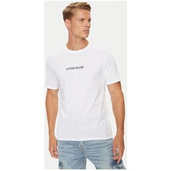 Guess Tops y Camisetas M4YI52 K8HM0 EMBRO TEE-G011 PURE WHITE para hombre