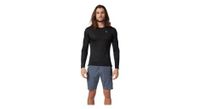 camiseta de manga larga fox flexair ascent negro