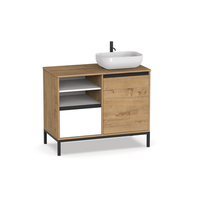 mueble de bano tamesis con lavabo ceramico y amplio almacenamiento