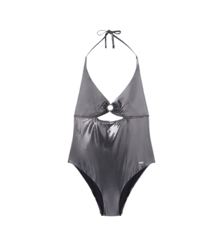Emporio Armani para mujer. EW003291_AF20256 Bañador Under negro (XL), Beachwear, Poliamida