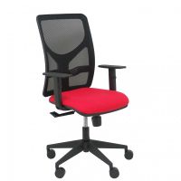 piqueras y crespo motilla silla malla brazo regulable negra asiento bali rojo