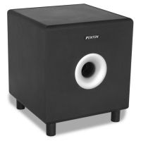 altavoces skytronic subwoofer activo rca 200w graves profundos ajustables