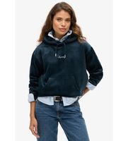 superdry para mujer w2012168a sudadera country club velour loose marino xl casual poliester