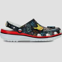 crocs zuecos pokemon print cls clg para mujer