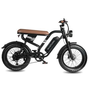 Bicicleta Eléctrica Maxturn Mx10 - Motor 500w Batería 48v13.5ah  Neumáticos De 20