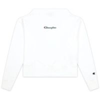 champion jersey felpa cropped white 113189 para mujer