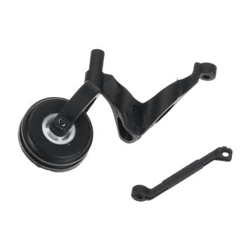 Conjunto de ruedas de cola de la pieza de RC del helicóptero Eachine E250 AH-64 Apache RC