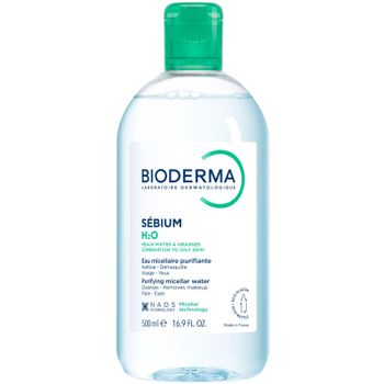 Bioderma Sebium Cleansing Micellar Water for Combination to Oily, Acne-Prone Skin 500ml