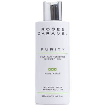 Rose & Caramel Purity Fade Away Self Tan Removing Shower Gel 200ml