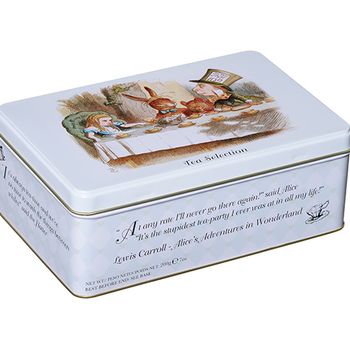 New English Teas Alice in Wonderland Tin 100 Teabags
