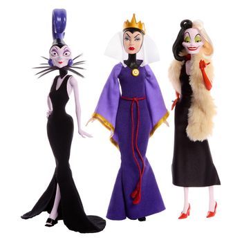 Pack 3 Villanas Disney Hlx61 Disney Mattel