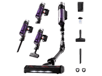 aspirador escoba - rowenta rh2039wo x-force flex 960 allergy 200 w 04 l 45 min tecnol ciclonica 3 modos multisuperficie ultraligera purpura