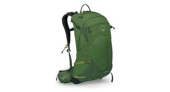 Mochila de senderismo osprey stratos 24l verde