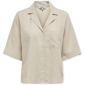 Only Blusa Noos Tokyo Life Shirt - Moonbeam para mujer