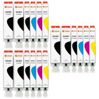 pccom essential canon pgi550xlcli551xl cartucho tinta compatible negrocianmagentaamarillo pack 18
