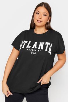 Yours Camiseta Negra 