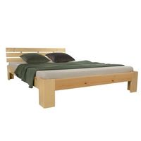 cama doble para 2 personas con somier de laminas de madera 180x 200cm lit06164