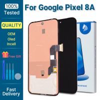 premium para google pixel 8a pantalla lcd montaje de digitalizador con pantalla tactil de repuesto para google pixel 8a pantalla gkv4x g6gpr g8hhn