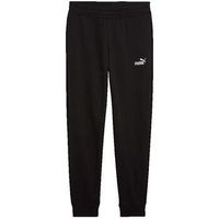 puma pantalon chandal pantalon de survetement essential small no 1 logo noir para mujer