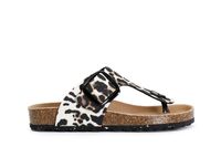 sandalias chanclas de mujer en tejido estampado maculated 40