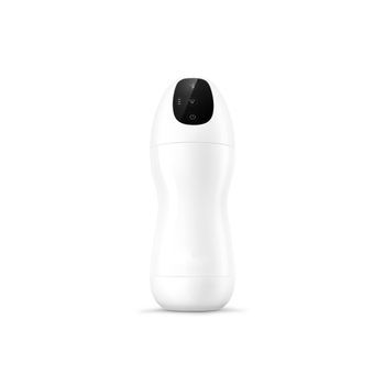Masturbador Masculino Automático Con 4 Modos De Vibración Y 3 Modos De Succión, Color Blanco Veanxin