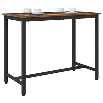 Mesa Roble Ahumado 100 X 50 X 76,5 Cm