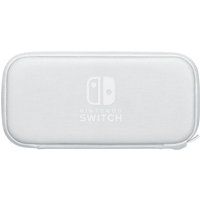 switch lite carrying case - white white