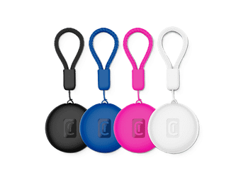 Localizador - CellularLine Tracy Tag Dual Multipack 4x, para iOS, Android, Multicolor