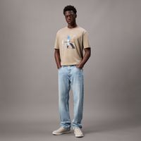 calvin klein jeans camiseta con grafico azul j30j327483-pah