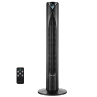 taylor swoden whisper - ventilador de torre de 96 cm bajo consumo 45 w ventilador con oscilacion de 70  silencioso 3 velocidades 4 modos pantalla led y temporizador de 12 h negro01i3d