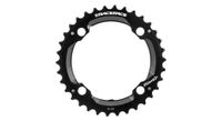 race face turbine external chainring 104mm black