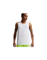 camiseta de running nike dri-fit miler hombre blanco