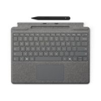 teclado microsoft surface pro signature keyboard platino qwerty espanol touchpad alcantara