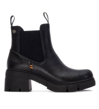 Refresh para mujer. 17290501-NEGRO Botines 172905 negro (40), 3 a 5cm, Cremallera, Casual
