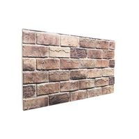 paneles de pared 10 uds 100 x 50 cm marron y gris espuma eps vidaxl