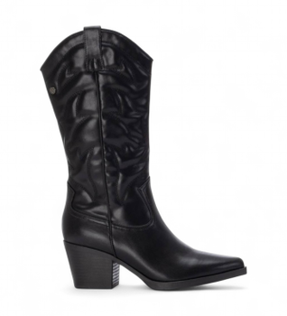 Xti para mujer. 14430601-NEGRO Botas 144306 negro (41), 5 a 8cm, Cremallera, Casual