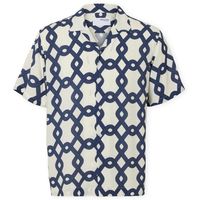 selected camisa manga corta relax-vero shirt - egretgeo para hombre