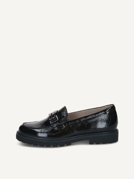 CAPRICE Slipper, black, made of Leather, Size 41