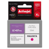 cartucho de tinta activejet ab-427mnx magenta para brother