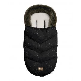 Saco cubrepiés Luxury Fur Confetti Negro